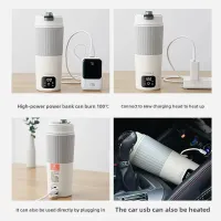 Portable Electric Travel Kettle with LED thumbnail 3