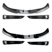 BMW 3 Series E90/E91 Front Bumper Lip Splitter thumbnail 4