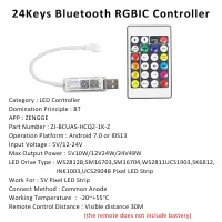 WS2812B USB RGB LED Strip Kit with Bluetooth APP thumbnail 4