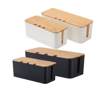 Large Wooden Cable Management Box thumbnail 1
