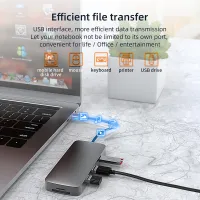 USB C Hub Docking Station with 4K HDMI thumbnail 5