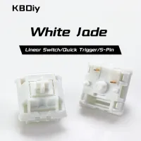 KBDiy White Jade 42gf Linear Switches thumbnail 1