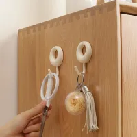 4-Pack Heavy Duty Adhesive Hooks thumbnail 2