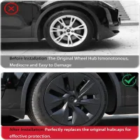 19" Tesla Model Y Wheel Covers - 4 Pcs thumbnail 5