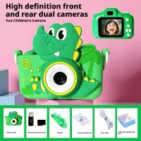 Green Dinosaur Kids Digital Camera thumbnail 6