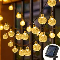 Solar Crystal Ball String Lights thumbnail 1
