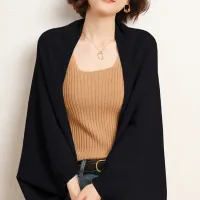 Merino Wool Women's Knit Cardigan thumbnail 3