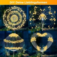 Solar Dandelion Firework LED Light thumbnail 5