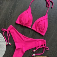 Triangle Brazilian Push-Up Bikini Set thumbnail 4