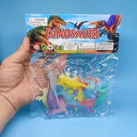12PCS Glow in the Dark Mini Dinosaur Figures thumbnail 3