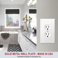 Duplex Outlet & Switch Wall Plate thumbnail 4