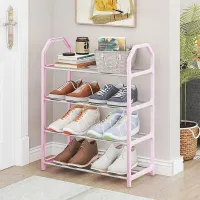 4-Tier Multifunctional Home Shoe Rack thumbnail 5
