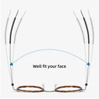 VIVIBEE Square Blue Light Blocking Glasses thumbnail 3
