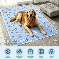 Cute Cartoon Pet Cooling Mat thumbnail 3