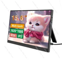 15.6" Portable IPS Monitor - USB-C External Display thumbnail 1