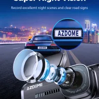AZDOME M200 2K Voice Control Dash Cam thumbnail 5