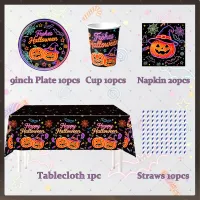 Halloween Party Tableware & Decoration Set thumbnail 4
