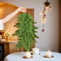 60cm Artificial Christmas Cedar Garland thumbnail 5