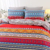 Boho Bohemian 3PC Quilt Cover Set thumbnail 2