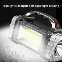Solar USB Rechargeable Flashlight & Work Light thumbnail 6