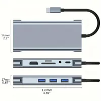 10-in-1 USB C Hub Docking Station thumbnail 2