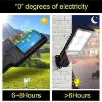 Solar Security Lights Outdoor LED Motion Sensor thumbnail 3