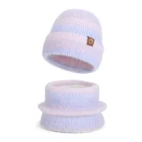 Women's Winter Hat Scarf Beanie Set thumbnail 1