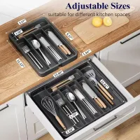 Expandable Cutlery Drawer Organizer thumbnail 5