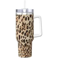 Leopard Print 40oz Tumbler thumbnail 1