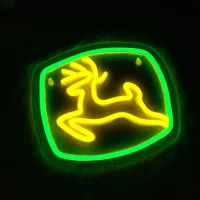 Deer Neon Sign Wall Light thumbnail 5