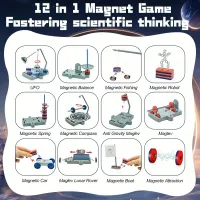 STEM Physics 12-in-1 Magnetic Levitation Kit thumbnail 2