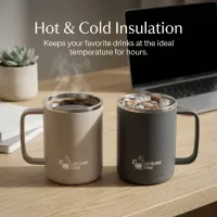 304 Stainless Steel Insulated Coffee Mug thumbnail 3