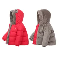 Kids Winter Padded Hooded Jacket thumbnail 5