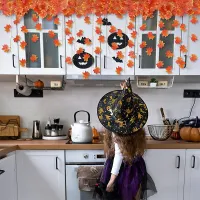 Artificial Maple Leaf Fall Garland thumbnail 3