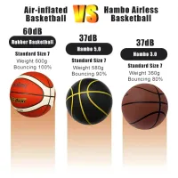 Silent Indoor Dribble Basketball thumbnail 4