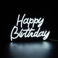 LED Neon Happy Birthday Sign thumbnail 3