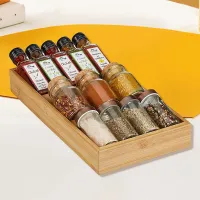 Bamboo 3-Tier Spice Rack thumbnail 4