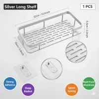 No-Drill Corner Shower Caddy thumbnail 4