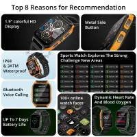COLMI P73 Military Smartwatch with Bluetooth Call thumbnail 2