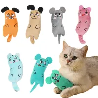 Catnip Mouse Plush Chew Toy thumbnail 1