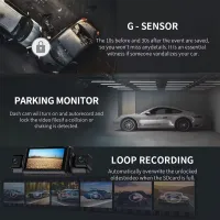 4 Channel WiFi Dash Cam with Night Vision thumbnail 6