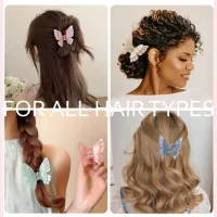 Butterfly Pearlescent Hair Gripper Clip thumbnail 6