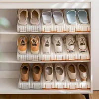3-Tier Adjustable Shoe Storage Rack thumbnail 3