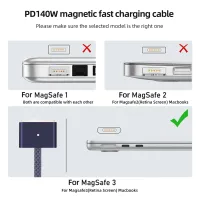 USB-C to MagSafe 3 Fast Charger Cable thumbnail 5