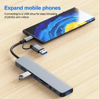 8-in-1 USB C Hub with OTG Adapter thumbnail 4