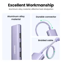 UGREEN 5-in-1 USB-C Hub with 4K HDMI thumbnail 5