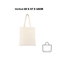 Foldable Cotton Tote Bag thumbnail 4
