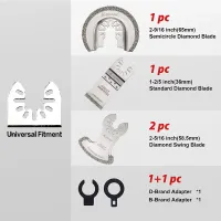 EZARC Diamond Oscillating Blade Set thumbnail 2