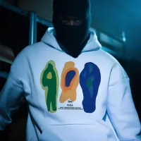 Oversized Cotton Hoodie - Korean Streetwear thumbnail 2
