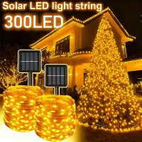 Solar Christmas String Lights thumbnail 1